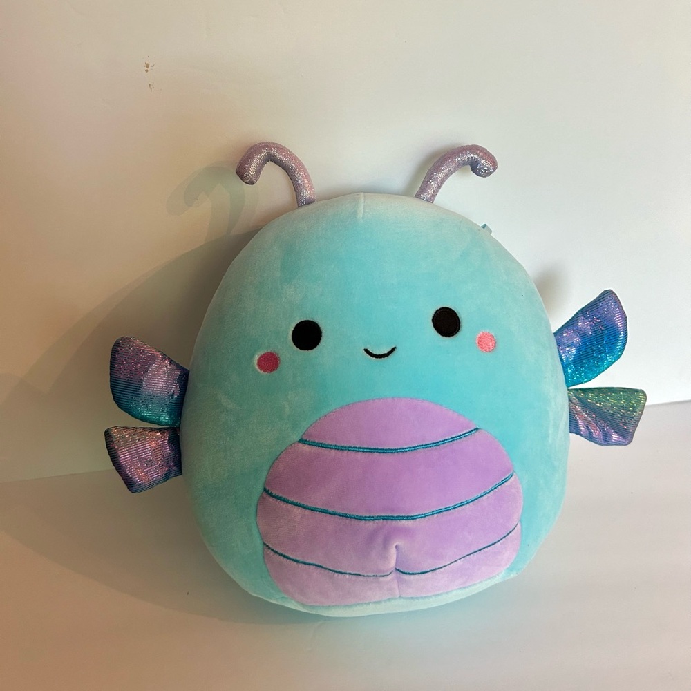 Squishmallows Heather the Dragonfly 8” plush💙